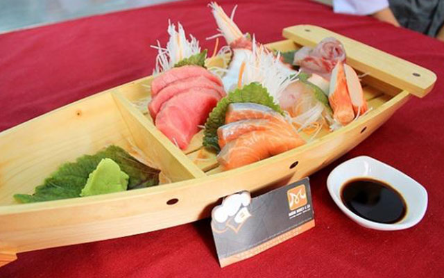cách làm sashimi cá hồi