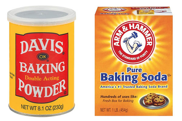 phân biệt baking soda với baking powder