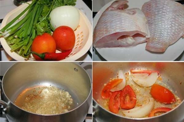 cách nấu canh ngót cá điêu hồng