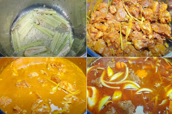 Hầm Bò Với Cà Rốt, Hành Tây