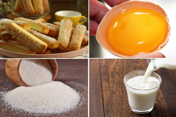 Những nguyên liệu làm bánh Tiramisu