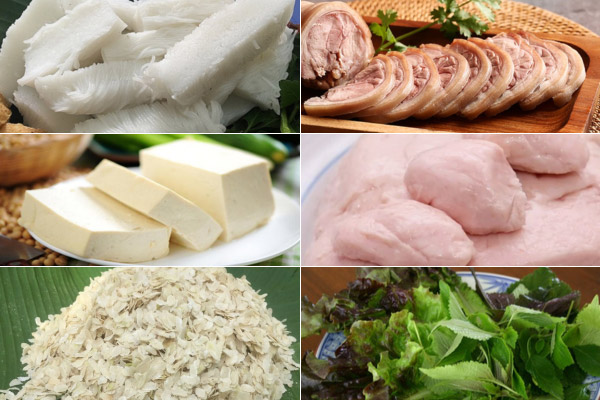 Nguyên Liệu Để Làm Bún Đậu Mắm Tôm