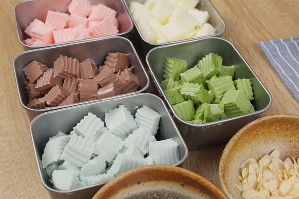 Khúc bạch cắt viên nhỏ vừa ăn