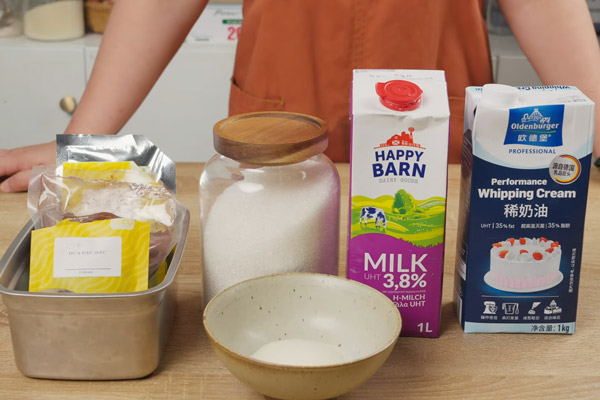 Nguyên Liệu Chè Khúc Bạch Bằng Bột Gelatin