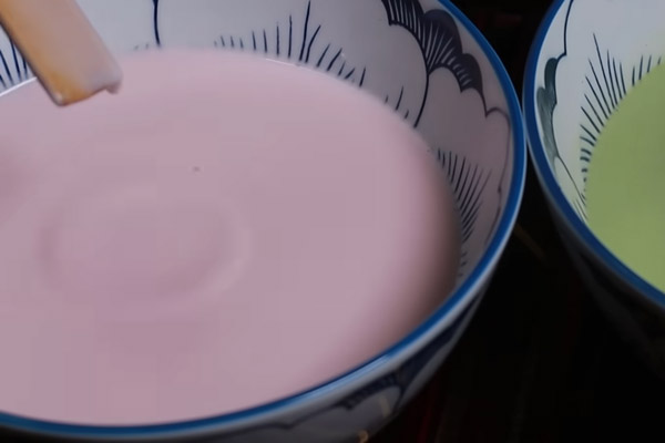 Tạo màu cho thạch khúc bạch